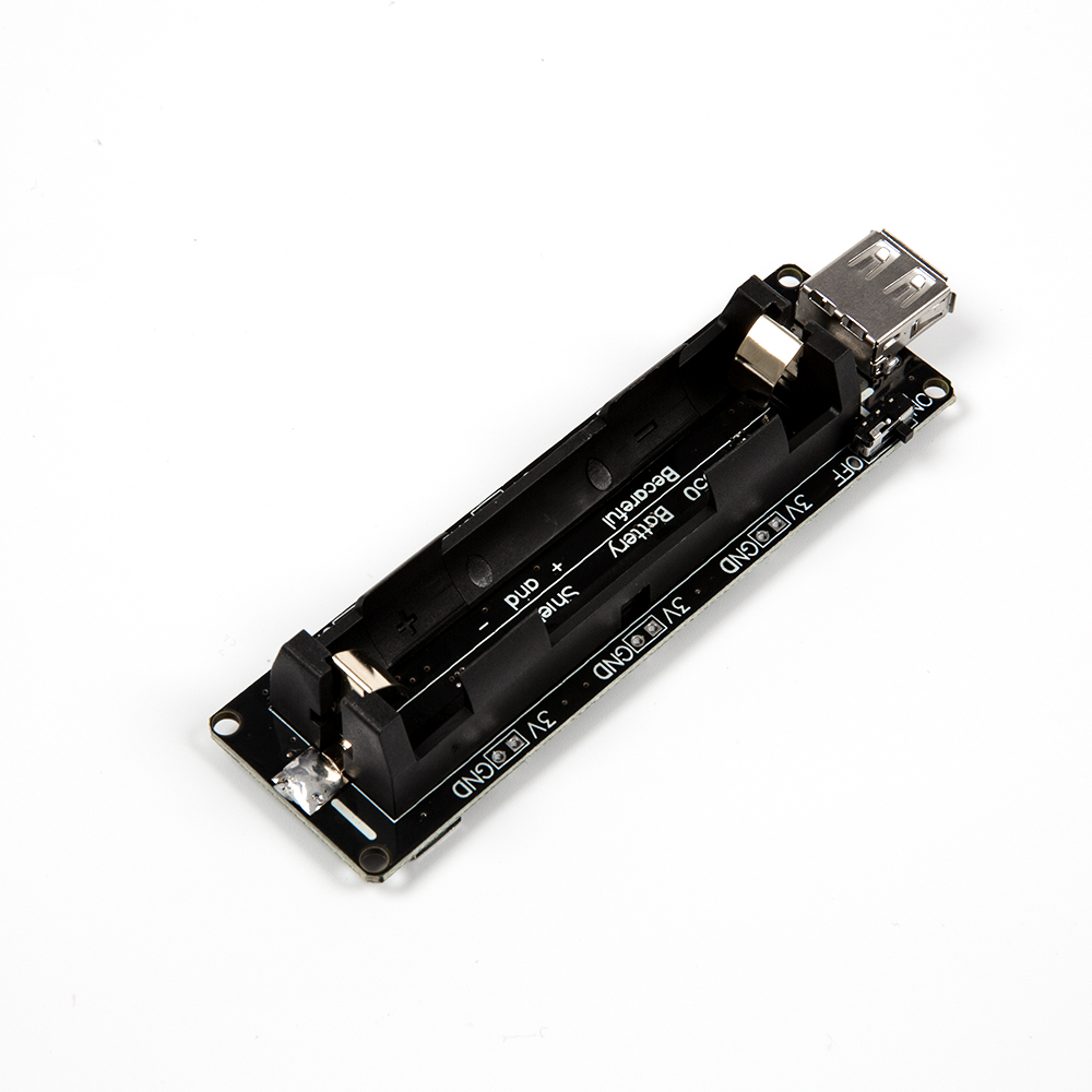 Модуль держателя для одного аккумулятора 18650 с защитой от перезаряда, 5в